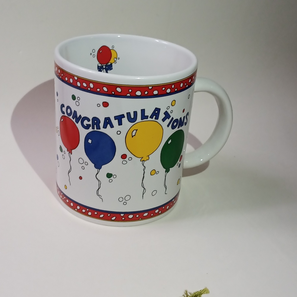 Balloon, congratulations! Mug